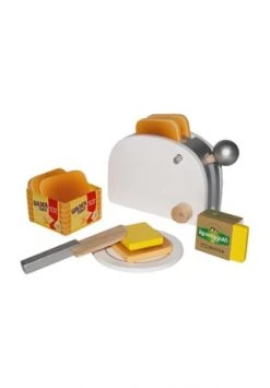 Tanner Spielküchenzubehör "Golden Toast Set", Mit Toaster