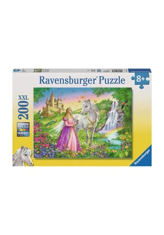 Ravensburger Puzzle "Prinzessin Mit Pferd", 200 XXL-Teile 1 Ravensburger Puzzle "Prinzessin Mit Pferd", 200 XXL-Teile