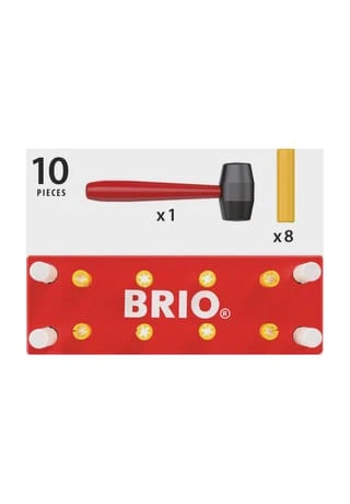 BRIO® Spielzeug Rote Klopfbank 5 BRIO® Spielzeug Rote Klopfbank – Bild 5