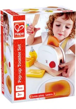 Hape Spielküchenzubehör Pop-up-Toatser-Set -lernspielzeug Verkäufe 2022 unnamed file 1174