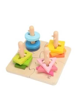 Hape Kreatives Steckpuzzle, 16 Teile