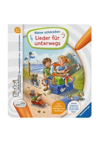 Ravensburger Tiptoi® "Meine Schönsten Lieder Für Unterwegs" 1 Ravensburger Tiptoi® "Meine Schönsten Lieder Für Unterwegs"