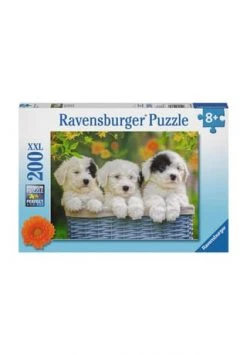Ravensburger Puzzle "Kuschelige Welpen", 200 XXL Teile