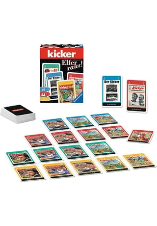 Ravensburger Kartenspiel "kicker - Elfer Raus" 2 Ravensburger Kartenspiel "kicker - Elfer Raus" – Bild 2
