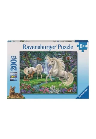 Ravensburger Puzzle "Geheimnisvolle Einhörner", 200 Teile 1 Ravensburger Puzzle "Geheimnisvolle Einhörner", 200 Teile