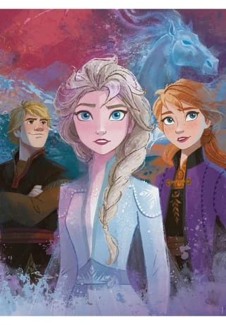 Ravensburger Puzzle - Elsa, Anna Und Kristoff, 300 Teile 3 Ravensburger Puzzle - Elsa, Anna Und Kristoff, 300 Teile – Bild 3
