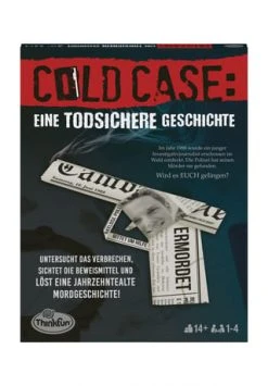 Thinkfun® Cold Case "Eine Todsichere Geschichte"