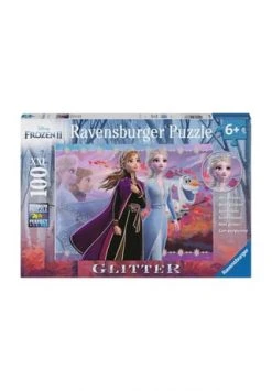 Ravensburger Disney Die Eiskönigin Puzzle "Starke Schwestern", XXL, 100 Teile