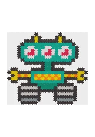 Schmidt Spiele Jixelz Puzzle "Roboter", 700 Teile 2 Schmidt Spiele Jixelz Puzzle "Roboter", 700 Teile – Bild 2