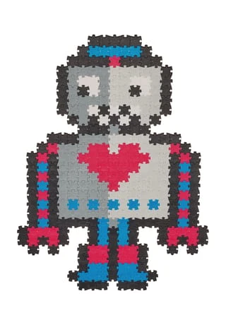 Schmidt Spiele Jixelz Puzzle "Roboter", 700 Teile 3 Schmidt Spiele Jixelz Puzzle "Roboter", 700 Teile – Bild 3