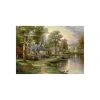 Schmidt Spiele Puzzle "Am See", Thomas Kinkade, 1500 Teile