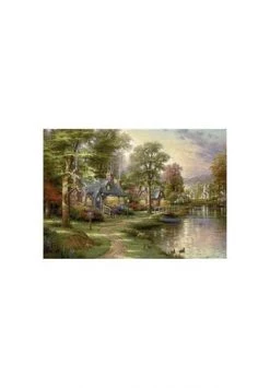 Schmidt Spiele Puzzle "Am See", Thomas Kinkade, 1500 Teile