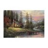 Schmidt Spiele Puzzle "Haus In Den Bergen", Thomas Kinkade Studios, 500 Teile