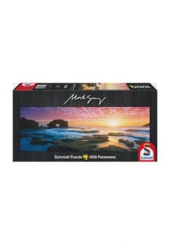 Schmidt Spiele Panorama Puzzle "Bridgewater Bay Sunset, Victoria, Australia", Mark Grey, 1.000 Teile