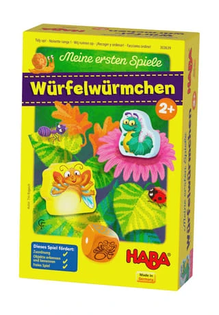 HABA Meine Ersten Spiele - Würfelwürmchen 1 HABA Meine Ersten Spiele - Würfelwürmchen