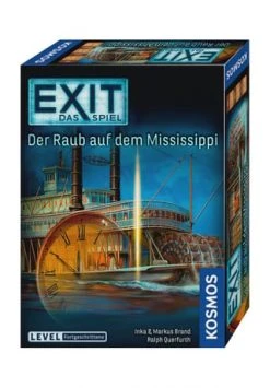 KOSMOS Rätsel-Spiel "EXIT - Das Spiel: Der Raub Auf Dem Mississippi"