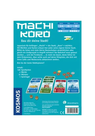 KOSMOS Machi Koro, Bau Dir Deine Stadt! 2 KOSMOS Machi Koro, Bau Dir Deine Stadt! – Bild 2