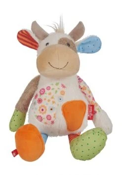 Sigikid® Stofftier Kuh "Patchwork Sweety", Sitzend, 30cm