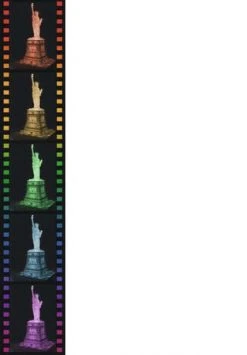 Ravensburger 3D-Puzzle "Freiheitsstatue Bei Nacht", Beleuchtung, 108 Teile -lernspielzeug Verkäufe 2022 unnamed file 7