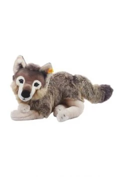 Steiff Kuscheltier Schlenkerwolf "Snorry", Liegend, 40 Cm