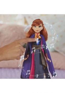 Hasbro Disney Die Eiskönigin 2 Funktionsfigur Singende Anna, Licht Und Musik -lernspielzeug Verkäufe 2022 unnamed file 775