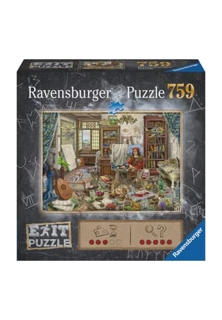 Ravensburger Puzzle "Exit - Das Künstleratelier" 1 Ravensburger Puzzle "Exit - Das Künstleratelier"