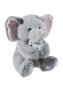 Heunec® Misanimo Kuscheltier Elefant Mit Kind, Sitzend, 25 Cm