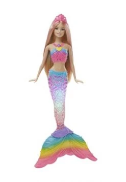 lernspielzeug Verkäufe 2022 24 Barbie Dreamtopia Puppe "Regenbogenlicht-Meerjungfrau"