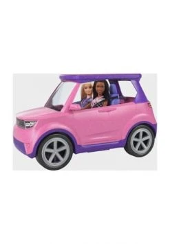 lernspielzeug Verkäufe 2022 22 Barbie Big City - Big Dreams Puppenfahrzeug "SUV", Mit Bühne