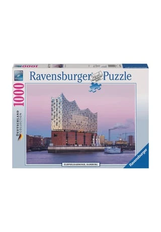 Ravensburger Deutschland Collection Puzzle "Elbphilharmonie Hamburg", 1000 Teile 1 Ravensburger Deutschland Collection Puzzle "Elbphilharmonie Hamburg", 1000 Teile