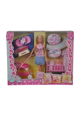 Simba Steffi Love Puppen-Set Steffi New Born Baby 2 Simba Steffi Love Puppen-Set Steffi New Born Baby – Bild 2