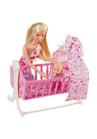 Simba Steffi Love Puppen-Set Steffi New Born Baby 4 Simba Steffi Love Puppen-Set Steffi New Born Baby – Bild 4